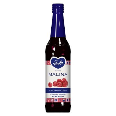 Paola Syrop Malina 9x430ml butelka szklana