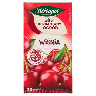 HERBACIANY OGRÓD Herbata owocowa Wiśnia 20 torebek 54 g
