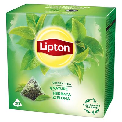 Lipton Herbata zielona Nature 20 piramidek 30g