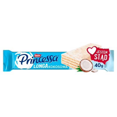 PRINCESSA Longa Kokosowa 40g