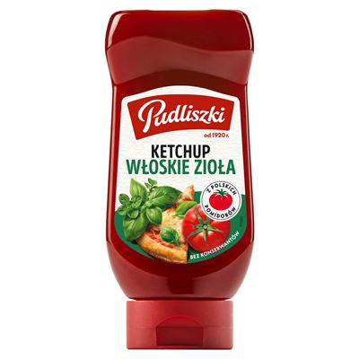 Pudliszki Ketchup do pizzy 470g