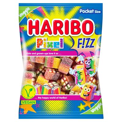 HARIBO Pixel Fizz Żelki 80 g