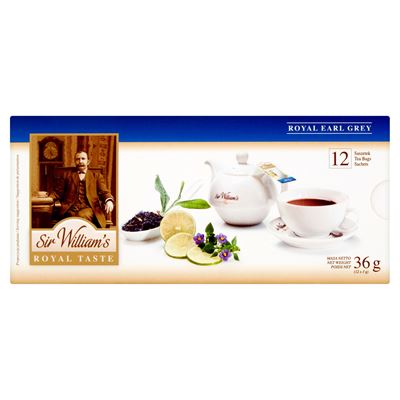 Sir William's ROYAL TASTE Royal Earl Grey 12 torebek 36 g