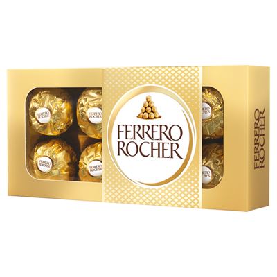 FERRERO ROCHER Praliny z orzechem laskowym 100g