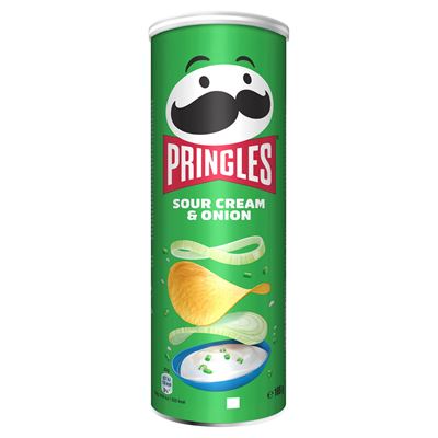 PRINGLES Chipsy Śmietana z cebulą 165 g