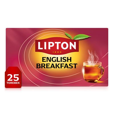Lipton English Breakfast Herbata czarna 25 torebek 50g