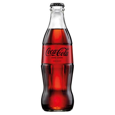 Coca-Cola Zero Napój gazowany 12x330ml butelka szklana