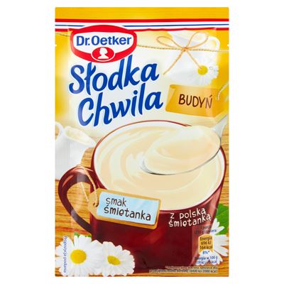 Dr.Oetker Słodka Chwila Budyń smak śmietankowy 43g