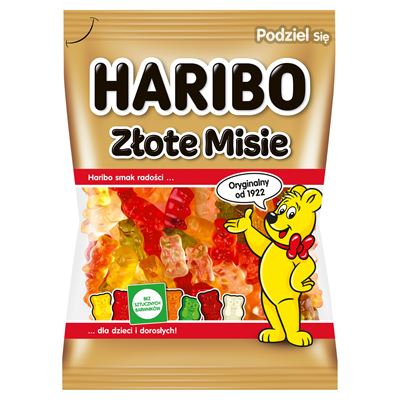 HARIBO Złote misie żelki owocowe 175g