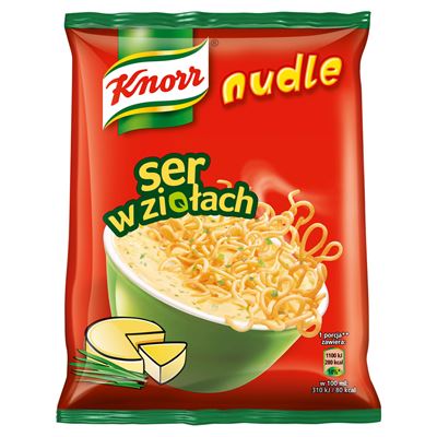 Knorr Nudle ser w ziołach 61 g