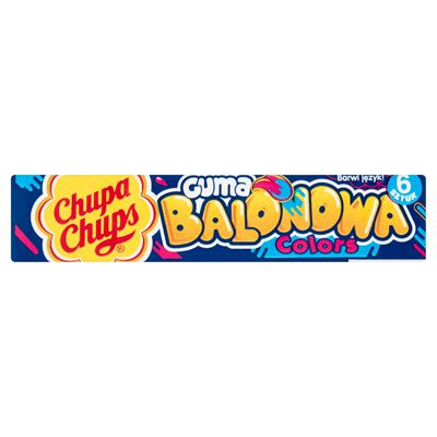 Chupa Chups Colors Guma balonowa 28 g