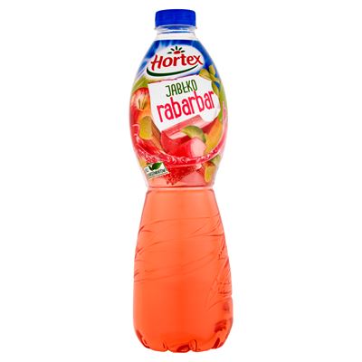 Hortex Jabłko rabarbar Napój niegazowany 6 x 1,75 l