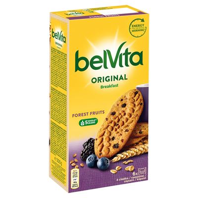 belVita Śniadanie Owoce leśne (6x4 sztuki) 300g