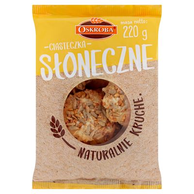 OSKROBA Ciasteczka słoneczne 220 g