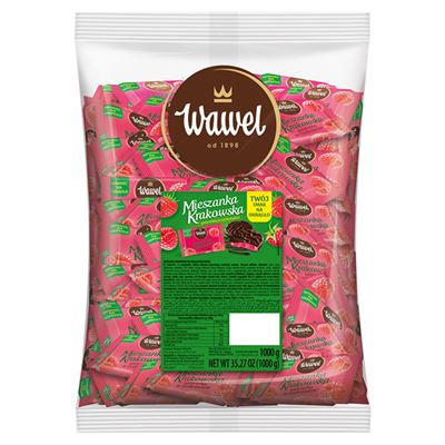 Wawel Mieszanka Krakowska na okrągło malinowa 1kg