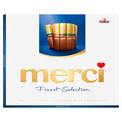 merci Finest Selection Assorted Milk Chocolates 10 x 250 g