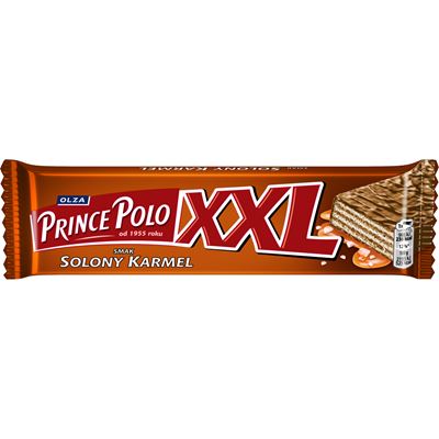 PRINCE POLO Wafelek XXL Słony karmel 45 g