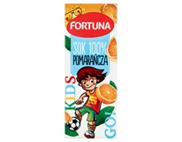 FORTUNA Sok 100% pomarańcza 24 x 200 ml