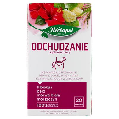 Herbapol Odchudzanie Suplement diety 20 torebek 40g