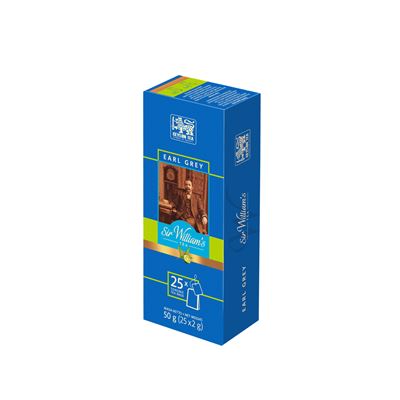 Sir William's TEA Earl Grey Herbata w torebkach 50 g (20 x 2 g)