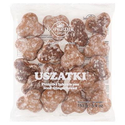 KOPERNIK Toruńskie Pierniki Lukrowane Uszatki 153g