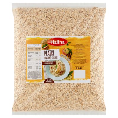 HALINA Płatki owsiane górskie 3 kg