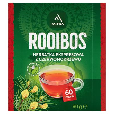 ASTRA Rooibos Herbata ekspresowa 60 torebek 90g