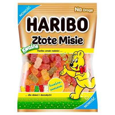 HARIBO Złote misie kważne żelki 85g
