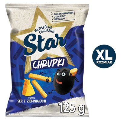 Star Zębolce Serowo ziemniaczane chrupki 108g