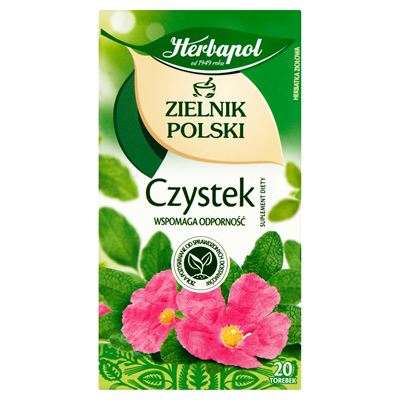Herbapol Zielnik Polski Czystek 20 torebek 40g