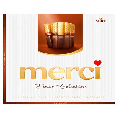 merci Bombonierka Brown 10 x 250 g