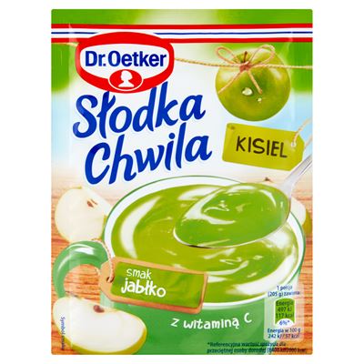 Dr.Oetker Słodka Chwila Kisiel smak jabłko 30g