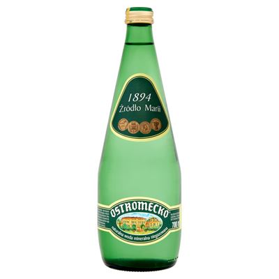 OSTROMECKO Woda mineralna niegazowana 6x700ml butelka szklana