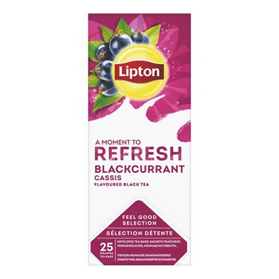 Lipton Herbata Refresh Blackcurrant 25 kopert 40g