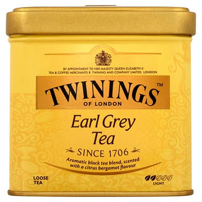TWININGS Of London Earl Grey Tea light 100 g