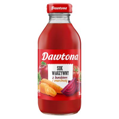 Dawtona Sok z buraka i marchewki 12x300ml