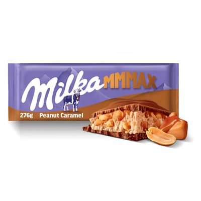 Milka MMMAX Czekolada Penaut Caramel 276g