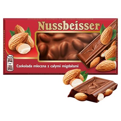 Alpen Gold Nussbeisser Czekolada z migdałami 100g