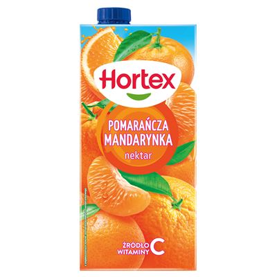 Hortex Nektar pomarańcza mandarynka 6 x 2 l