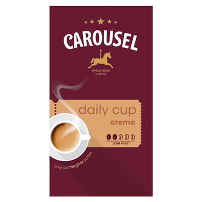CAROUSEL Daily Cup Crema kawa ziarnista 1kg