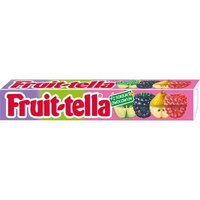 Fruittella Owocowy Ogród cukierki do żucia z sokiem owocowym 41g