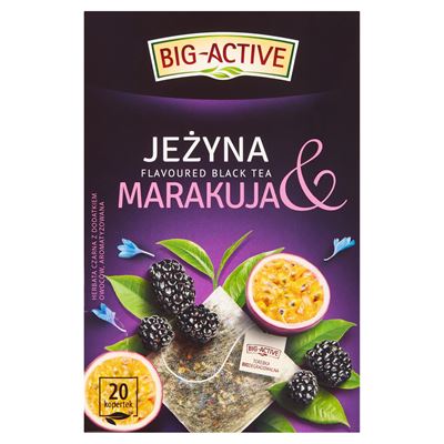 BIG-ACTIVE Jeżyna&Marakuja 20 kopert 40g