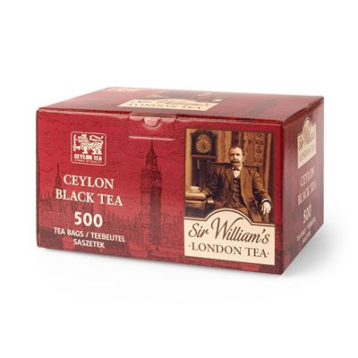 Sir William's LONDON TEA Ceylon Black Tea 500 torebek 900 g