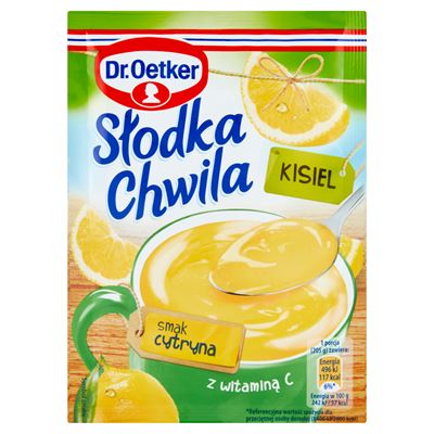 Dr.Oetker Słodka Chwila Kisiel smak cytryna 30g