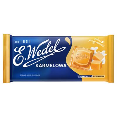 E. Wedel Czekolada karmelowa 80 g