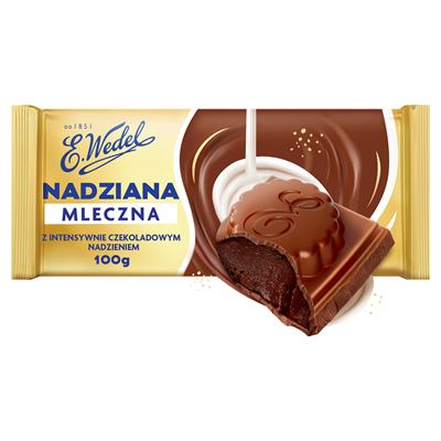 E. Wedel Czekolada Nadziana Mleczna 100 g
