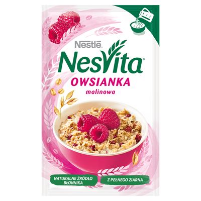 nesVita Owsianka malinowa 46g