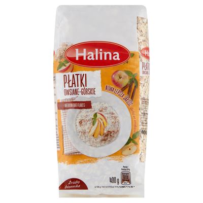 HALINA Płatki owiane górskie 400g