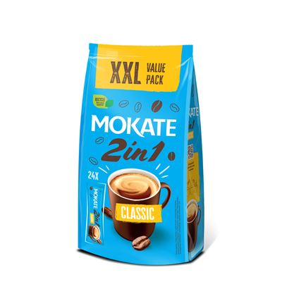 MOKATE Napój kawowy instant classic w saszetkach 192 g (24 x 8 g)