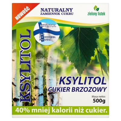 zielony listek Stevia cukier brzozowy 500 g